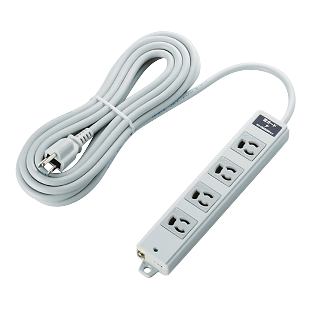 二重構造OAタップ　雷サージ　4口　5m画像