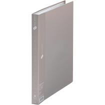 ｸﾘｱｰﾌｧｲﾙ ｽｰﾊﾟｰｴｺﾉﾐｰﾀｲﾌﾟ A4ﾀﾃ 40ﾎﾟｹｯﾄ 背幅25mm ｸﾞﾚｰ 1ｾｯﾄ(10冊)画像