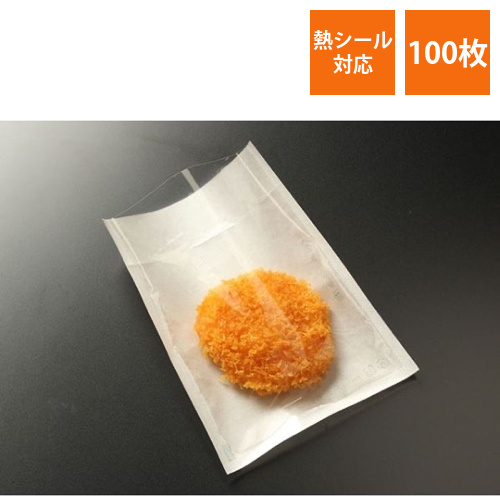惣菜袋 パックスタイル エコテトラ 12-16 晒