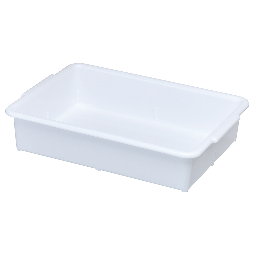 ナースカート用収納トレー ホワイト 365×275×80mm画像