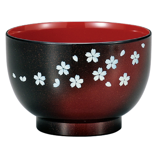 汁椀 360ml 茜桜 HAKOYA プラスチック 青画像