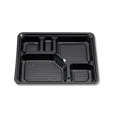 シーピー化成 弁当容器 新CZ-23 BS黒 本体 50枚画像