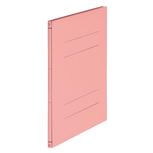 フラットファイル広がる厚とじ　Ａ４縦　ピンク画像