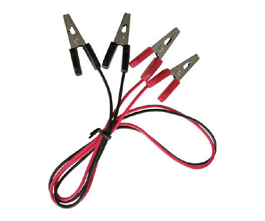 テストリード 50cm ワニ口クリップS両端付 1袋（2本入）