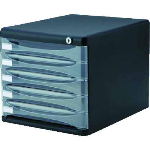 ナカバヤシ　セキュリティデスクトップケース５段画像