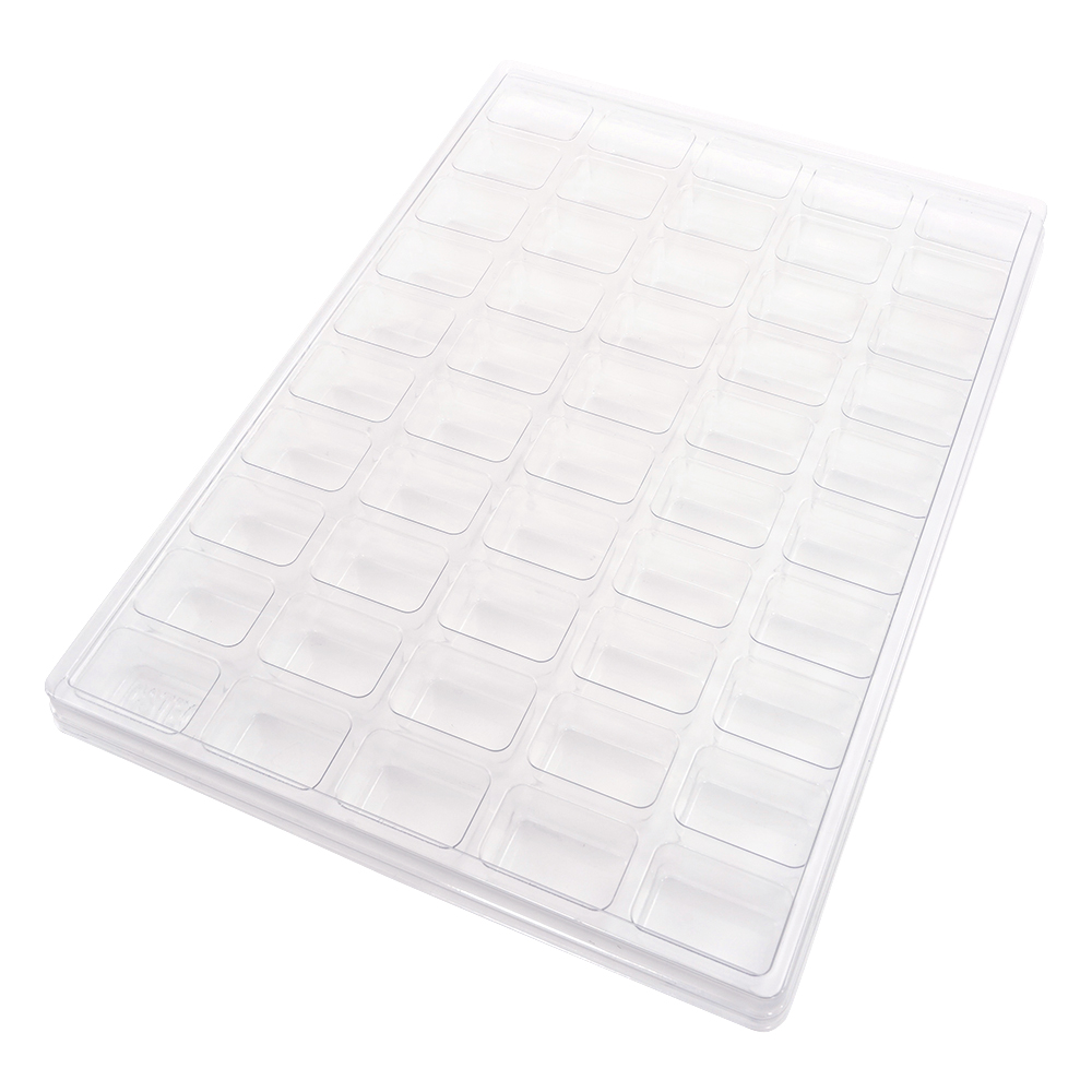 サンプル保管トレー　5枚入　210×297×20mm　5×10マス画像