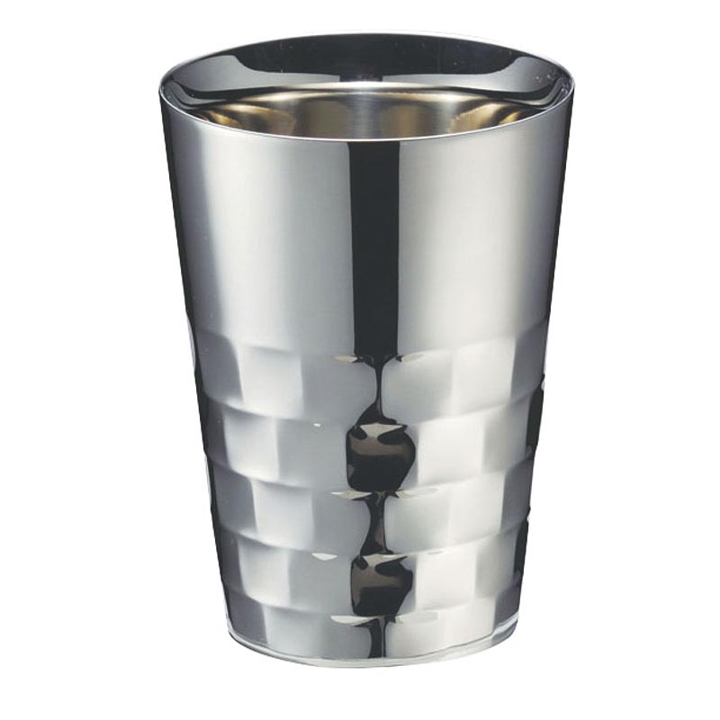 コップ 18-8ユキワタンブラー(二重構造) S 三宝産業画像