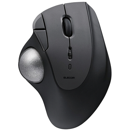 Bluetooth5.0ﾄﾗｯｸﾎﾞｰﾙ ｢IST｣5ﾎﾞﾀﾝ 人工ﾙﾋﾞｰﾓﾃﾞﾙ ﾌﾞﾗｯｸ 1個画像