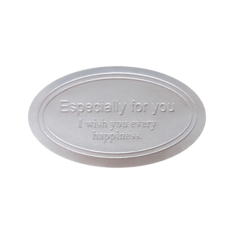 業務用ギフトシール　スタイリッシュＥ　シルバー画像