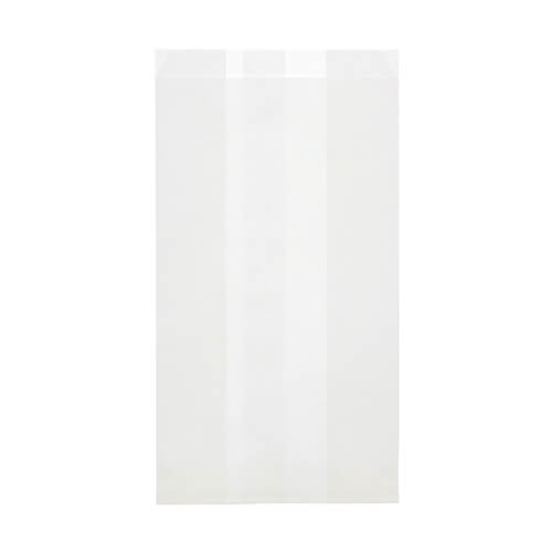 HEIKO 耐油ガゼットパック 中 白無地 100枚画像