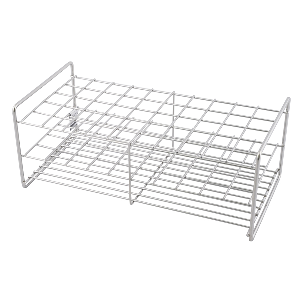 ステンレス製試験管立 φ21mm 5×10配列画像