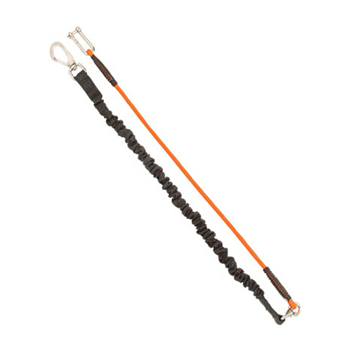 安全ﾛｰﾌﾟ ｽﾏｰﾄｻﾞｲﾙ 蛇腹式 ｵﾚﾝｼﾞ 1本画像