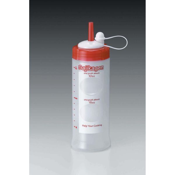 調味料入れ さじかげん (M) クリアレッド 台和画像