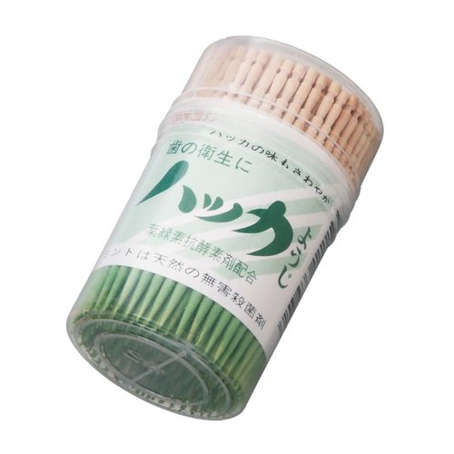 爪楊枝 ハッカ楊枝 6.5cm 230本入 萬洋 [ケース販売]
