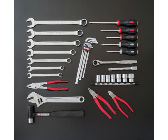 整備用工具セット シャッター付サービスボード 工具一式のみ 36点セット画像