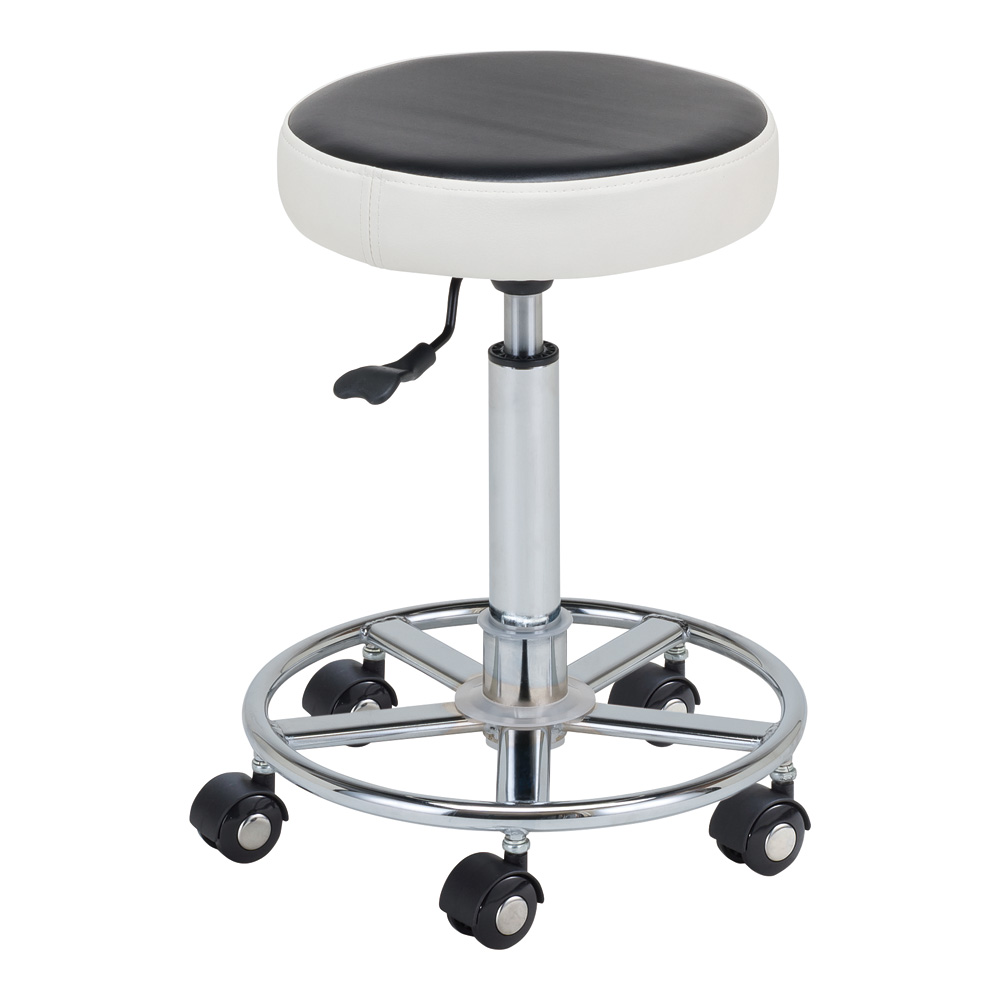 カラートレンドチェアー 背もたれ無し ブラック画像