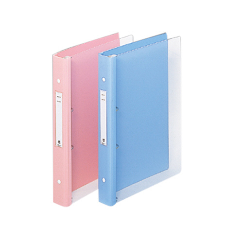 ﾒﾃﾞｨｶﾙｻﾎﾟｰﾄﾌﾞｯｸ･ｸﾘﾔｰ A4ﾀﾃ 4穴 背幅41mm ﾋﾟﾝｸ 1ｾｯﾄ(10冊)画像