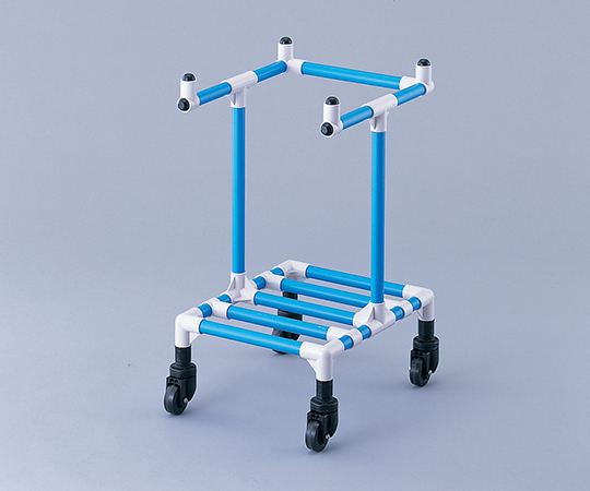 ゴミカート　384×453×722mm　ブルー画像