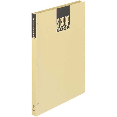 スクラップブックＤ　綴込式　Ｂ４縦台紙２８枚１０冊画像