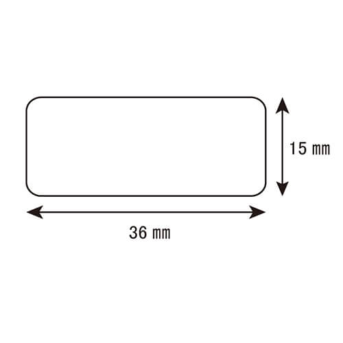 汎用性のあるシンプルなデザイン！落ち着いた印象の銀のギフトシール