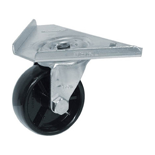 ｼｼｸ ｺｰﾅｰｷｬｽﾀｰ ﾅｲﾛﾝ車輪 65径 ﾕﾆｸﾛﾒｯｷ 1個画像