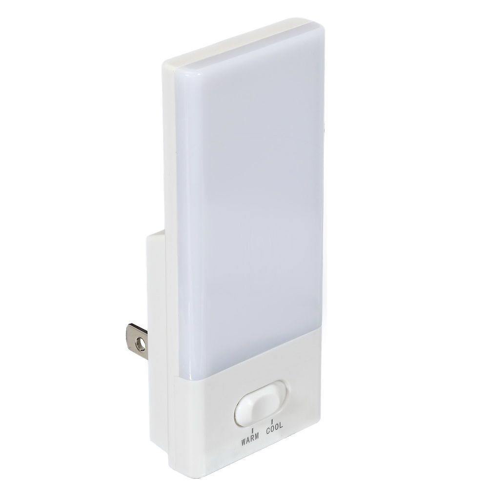 LEDセンサー付ライト センサー部分が見える角度で撮影されたライトの側面