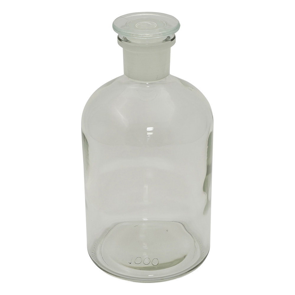 細口試薬瓶　白　1000mL
