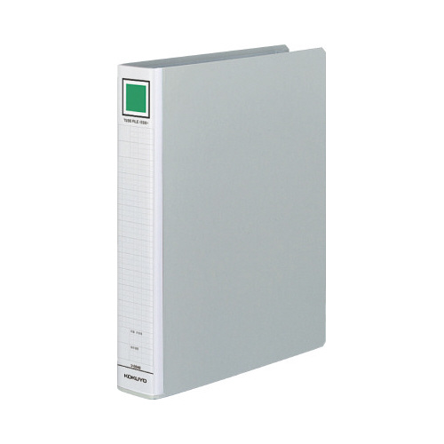 チューブファイル＜エコ＞銀Ａ４縦背幅５５ｍｍ３冊