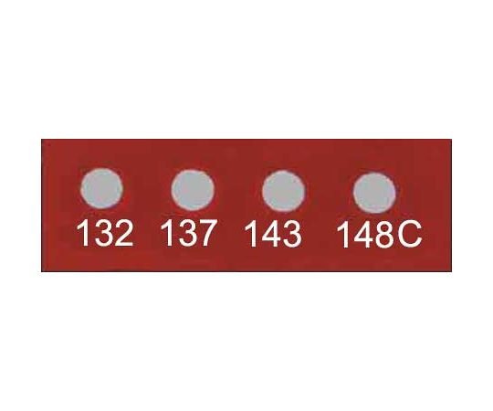 テンプ・プレート 11mmx 3mm 4点表示ミニ 10枚入画像