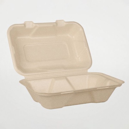 パックスタイル バガス容器 BBランチ 220-150 ラミ画像