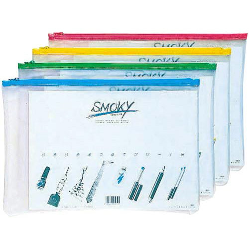 クリヤーケース・スモーキィＡ４横桃５枚画像