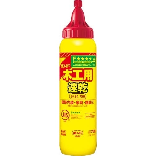 ボンド木工用速乾らくらく７５０ｇ画像