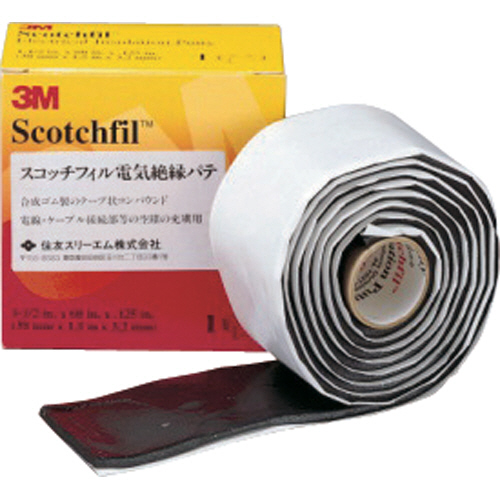 ｽｺｯﾁﾌｨﾙ 電気絶縁ﾊﾟﾃ 38mm×1.5m 1巻画像