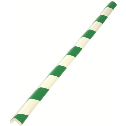 安心ｸｯｼｮﾝ L字型900mm 小 ｸﾞﾘｰﾝ/ﾎﾜｲﾄ 1本画像