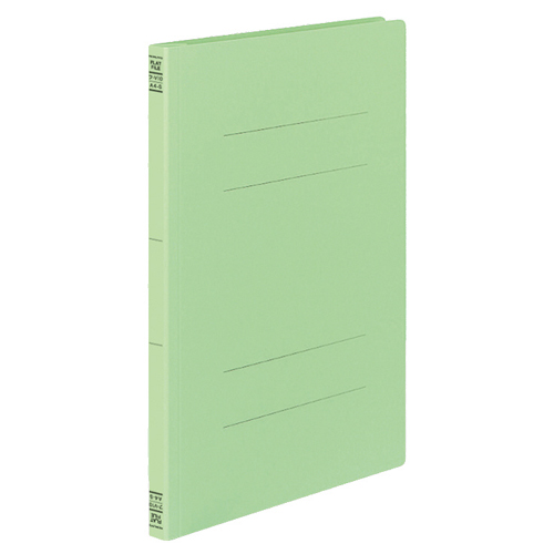 ﾌﾗｯﾄﾌｧｲﾙV(樹脂製とじ具)A4ﾀﾃ150枚収容背18mm緑 1ｾｯﾄ(100冊:10冊x10ﾊﾟｯｸ)画像