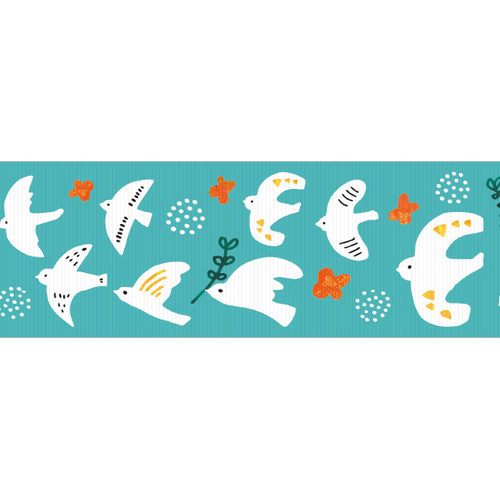 養生テープ ハッピーバード 45mm画像