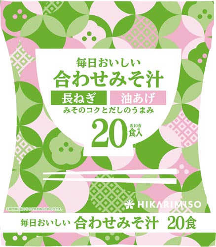 合わせみそ汁　長ねぎ油あげ　２０食画像