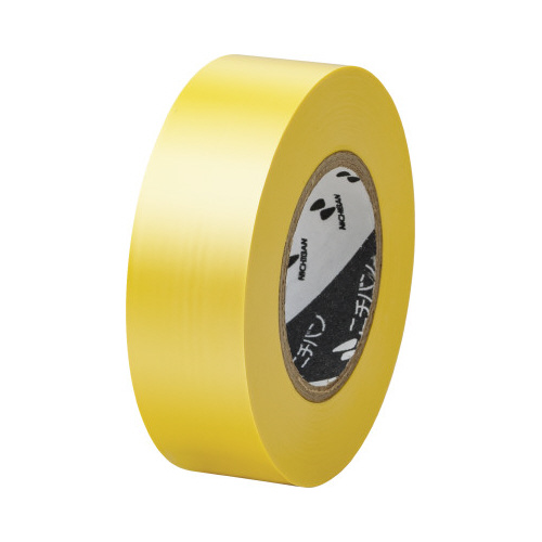 ビニールテープ　１９ｍｍ×１０ｍ　黄　×１０画像
