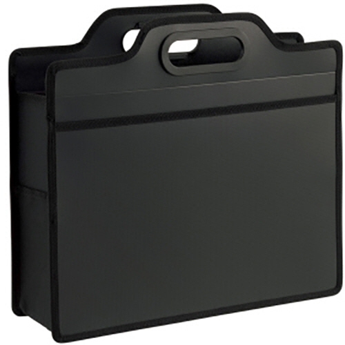 ｵﾌｨｽｷｬﾘﾝｸﾞﾊﾞｯｸﾞ(ﾋﾞｼﾞｶﾙ) ﾀﾃ330×ﾖｺ365×厚さ110mm ﾌﾞﾗｯｸ 1ｾｯﾄ(5個)画像