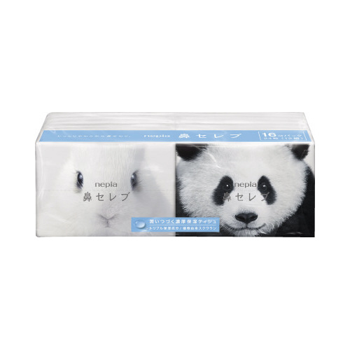 鼻セレブ　ポケットティシュー　１６個入×５