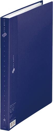 クリアーＦスーパーエコノミーＡ４タテ　４０Ｐ紺画像