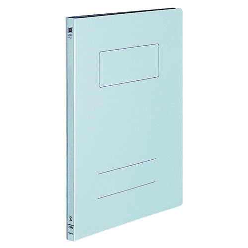 ﾚﾊﾞｰﾌｧｲﾙ Z式(ﾌﾗｯﾄﾚﾊﾞｰ) A4ﾀﾃ 120枚収容 背幅18mm 青 1ｾｯﾄ(40冊)画像