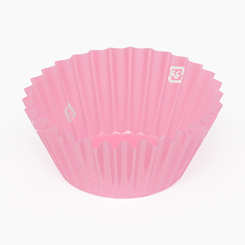 ナニワ紙工 PETカップケース パステルピンク 8F 500枚画像