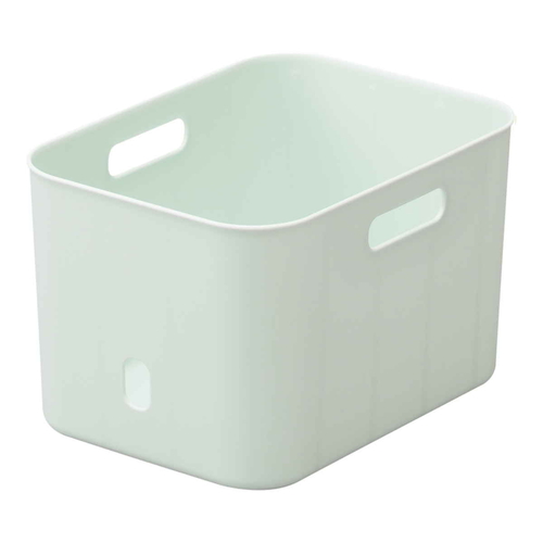 収納ケース ナチュラ インボックス ソフト SM ブルー画像