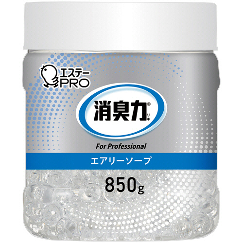 消臭力 業務用消臭剤 ﾋﾞｰｽﾞﾀｲﾌﾟ 大容量 ｴｱﾘｰｿｰﾌﾟ 本体 850g 1個画像