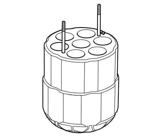 アダプター　15mL　コニカルチューブ　S-4x400用画像