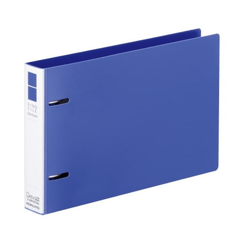 リングファイル＜スリム＞Ａ５Ｅ・２２０青画像