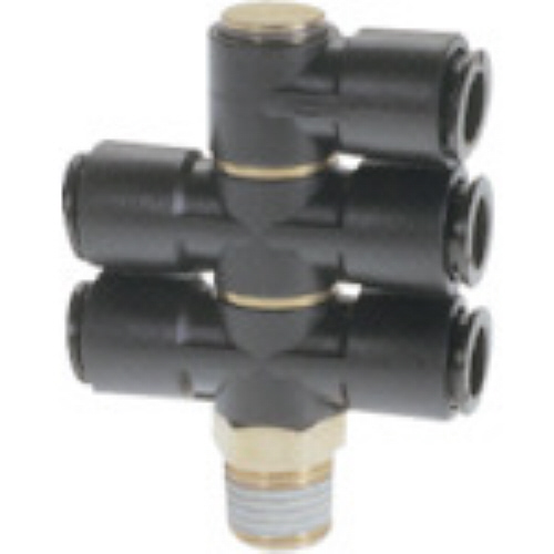 ﾌｼﾞﾄﾘﾌﾟﾙﾊﾞﾝｼﾞｮｰ(樹脂) 6mm R1/8 1個画像