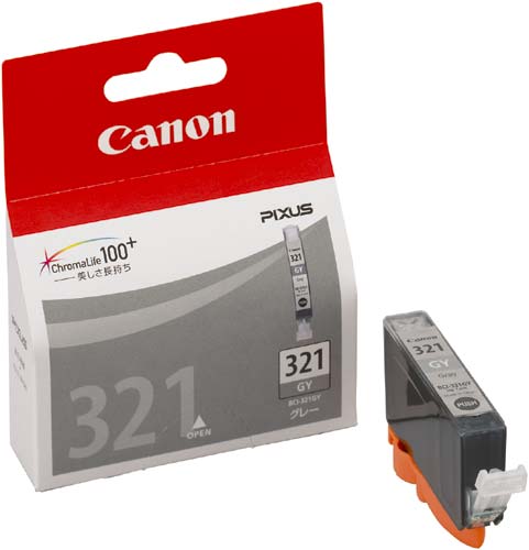 純正インク　ＢＣＩ－３２１ＧＹ　グレー２個以上画像