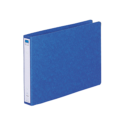 ﾘﾝｸﾞﾌｧｲﾙ(ﾂｲｽﾄﾘﾝｸﾞ) A4ﾖｺ 2穴 200枚 ﾘﾝｸﾞ内径25mm背幅35mm藍 1冊画像